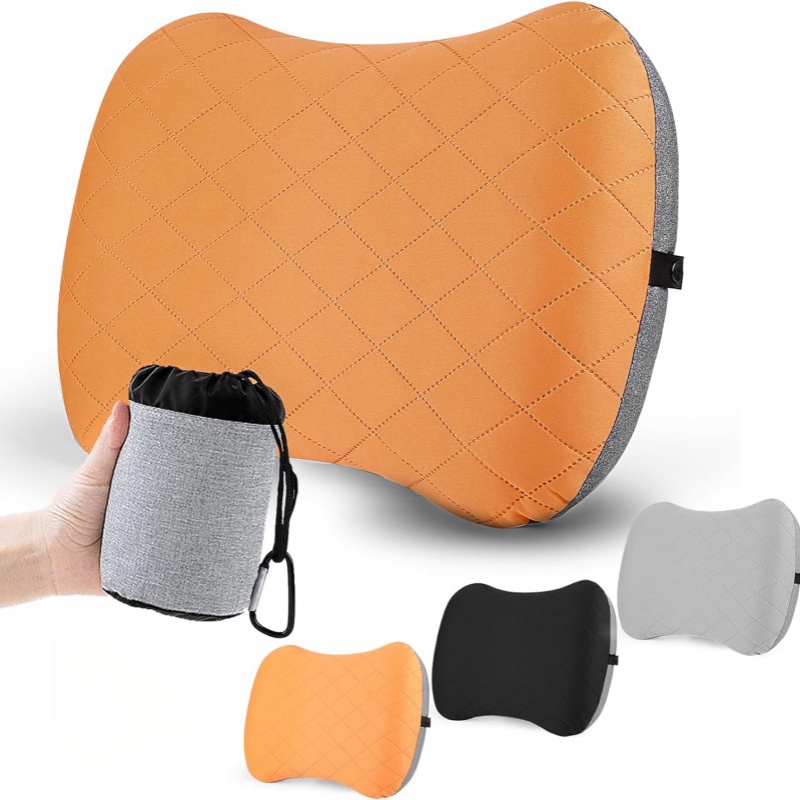 Travel Pillow Inflatable - Ultra Light Travel Inflatable Pillow Removable