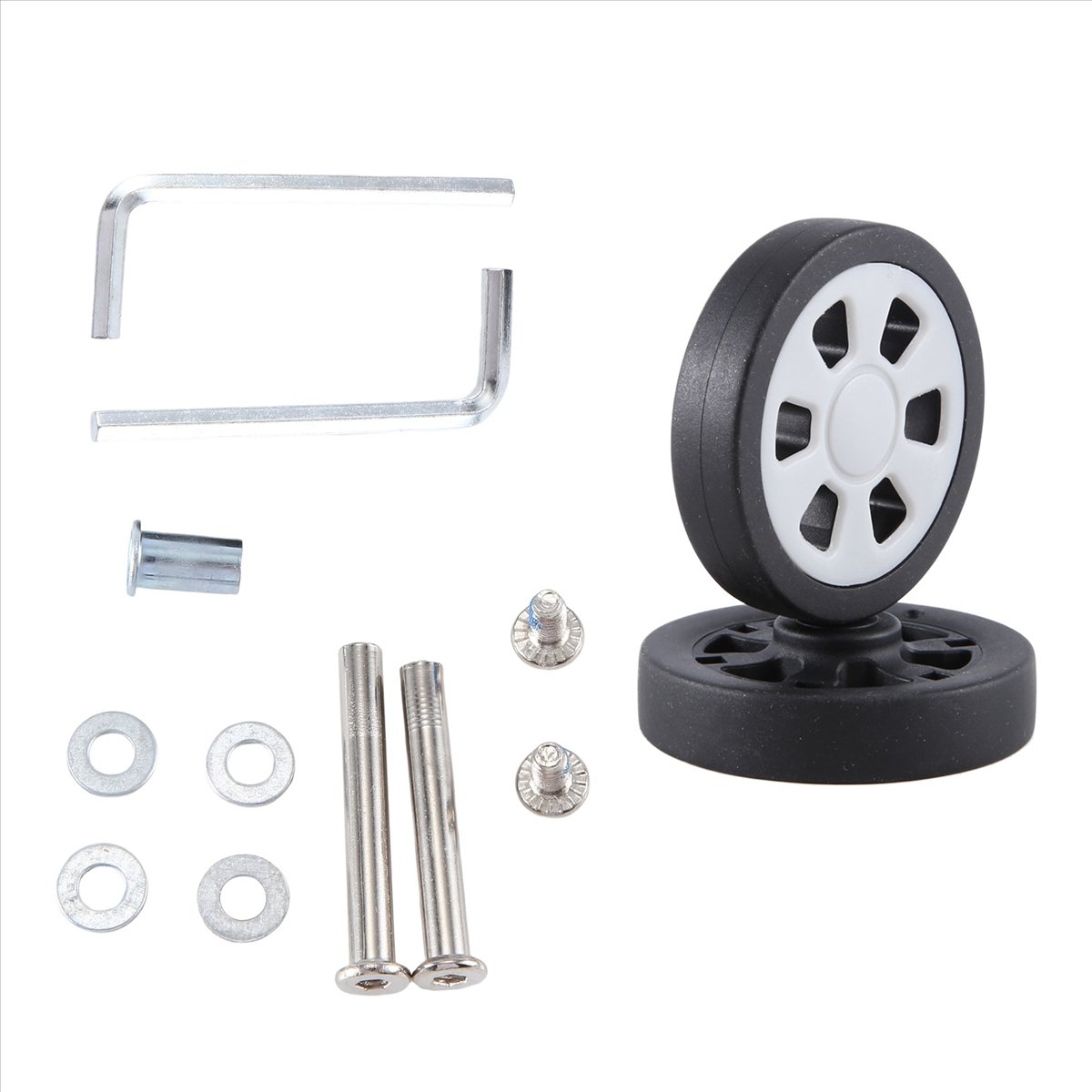 Luggage Wheel Replacement - ABQR 55X12mm Luggage Wheels Replacement Wear