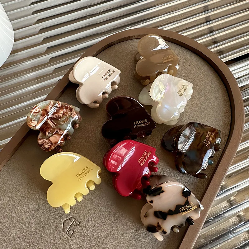 Travel Accessories Aesthetic - Small Hair Claw Acetate Hair Crabs