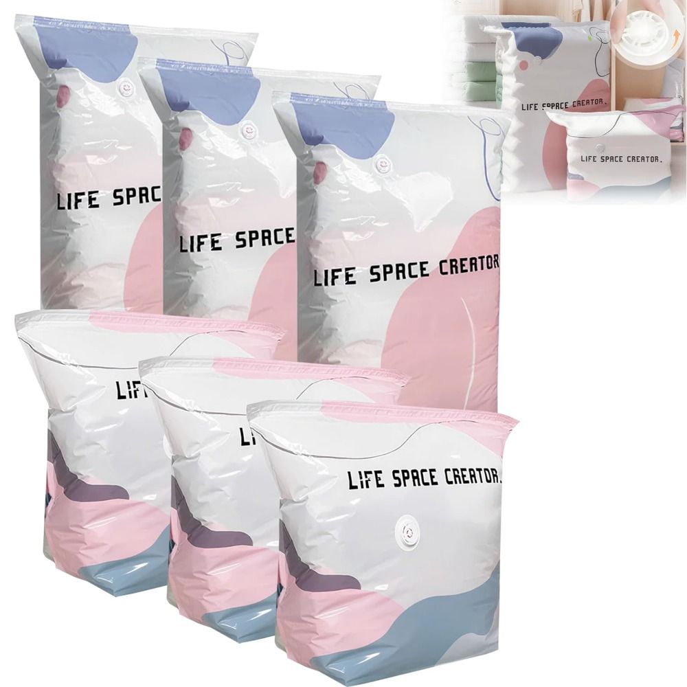 Compression Bag Vacuum - Press & Seal Vacuum Storage Bags