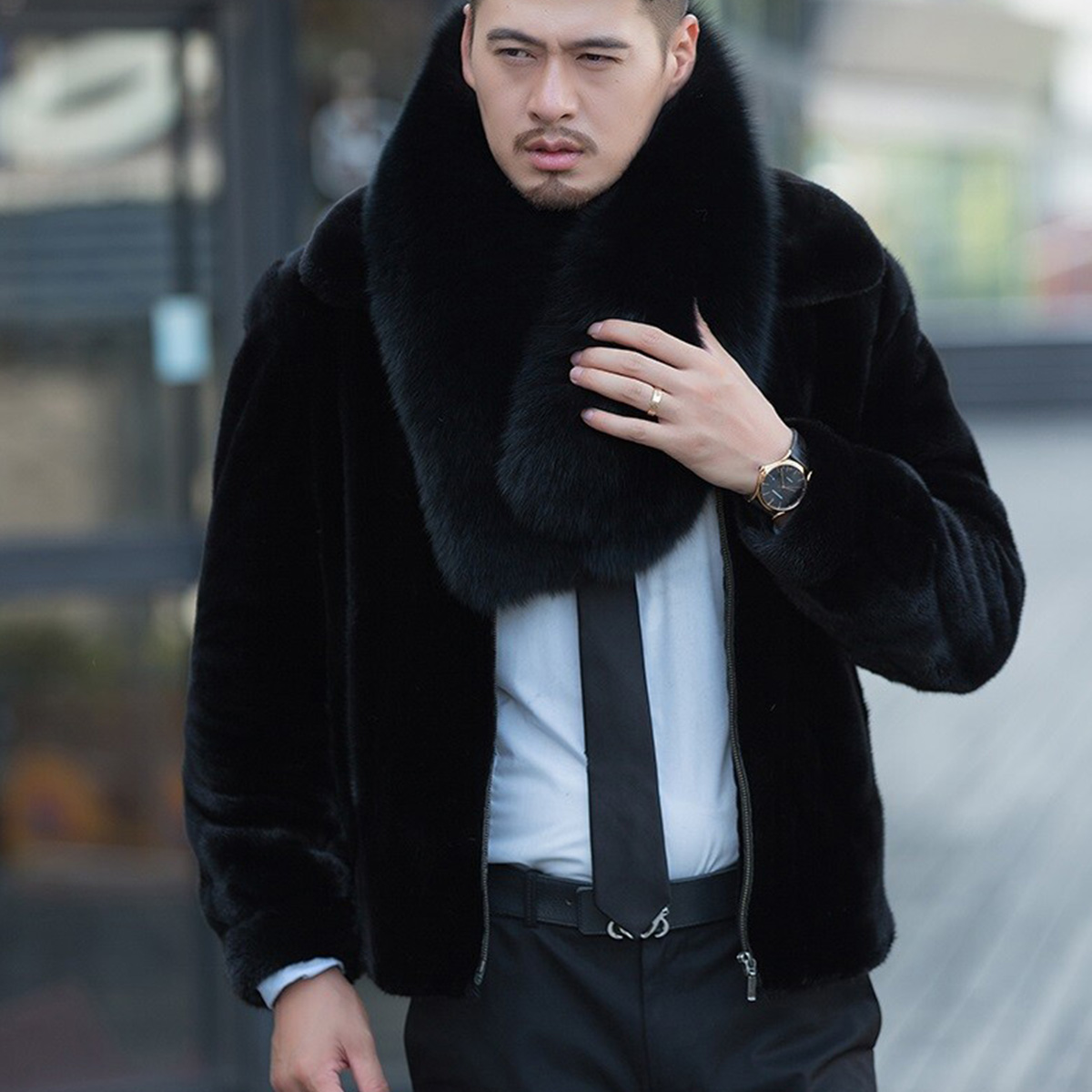 Travel Accessories Aesthetic - Genuine Fox Fur Scarf Winter Accessories