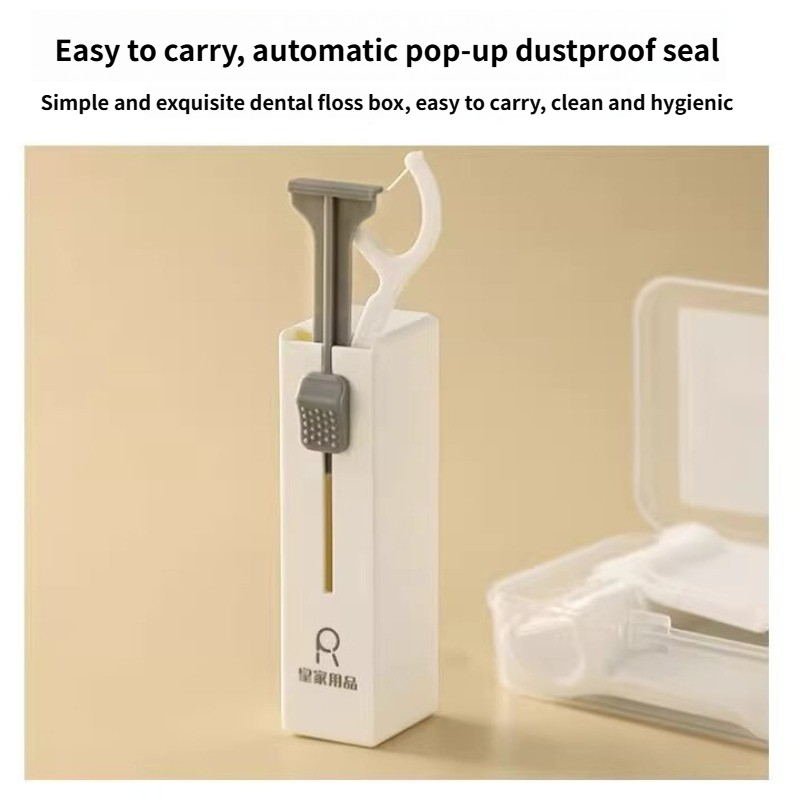 Travel Router Accessories - Portable Plastic Teeth Flosser Automatic Dental