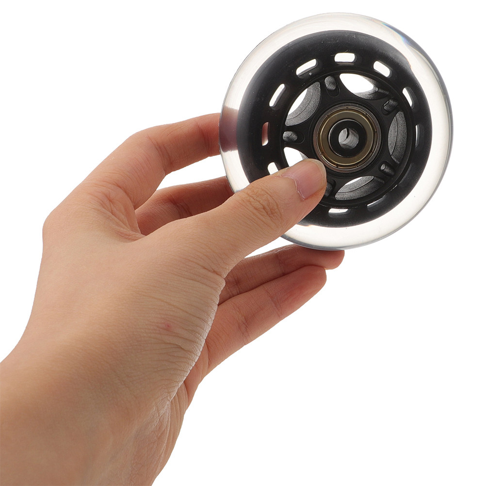Luggage Wheel Replacement - 4pcs Transparent Replacement Wheels For Luggage