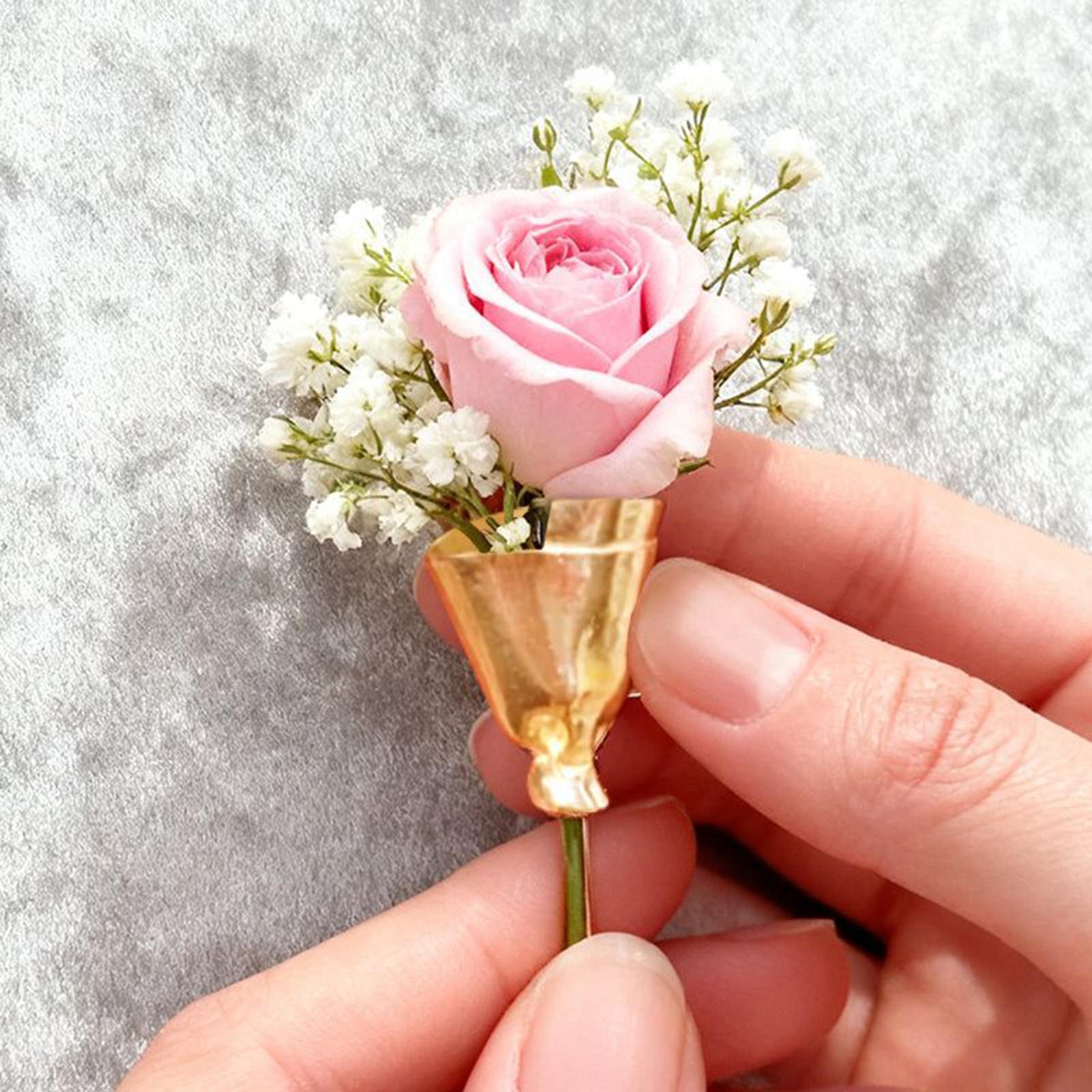 Travel Accessories India - Women Flowers Bouquet Pins Brooch Wearable