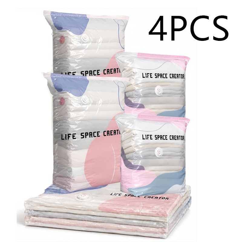 Compression Bag Vacuum - Thickened non suction three-dimensional bag vacuum