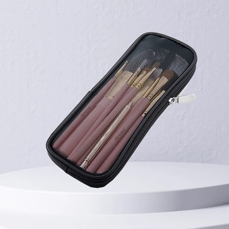 Travel Accessories Aesthetic - Makeup Brush Travel Case Cosmetic Toiletry
