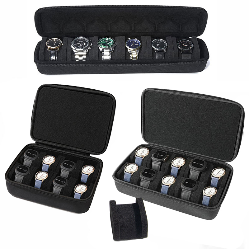 Watch Storage Box 6/10 Slot Wa - Travel Accessories Organizer Case recension och pris