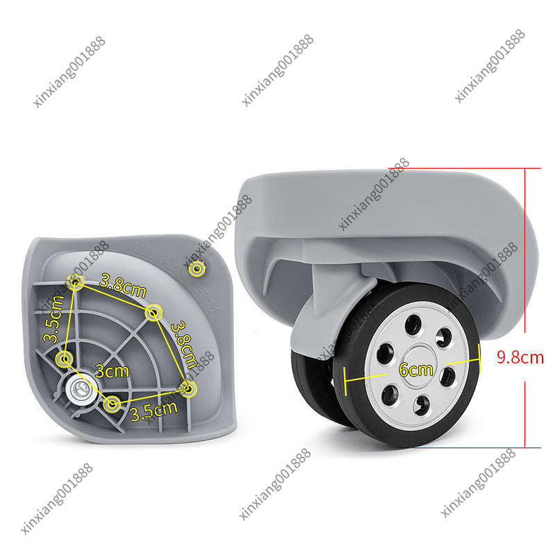 For Lusidi Luggage Replacement - Luggage Wheel Replacement recension och pris