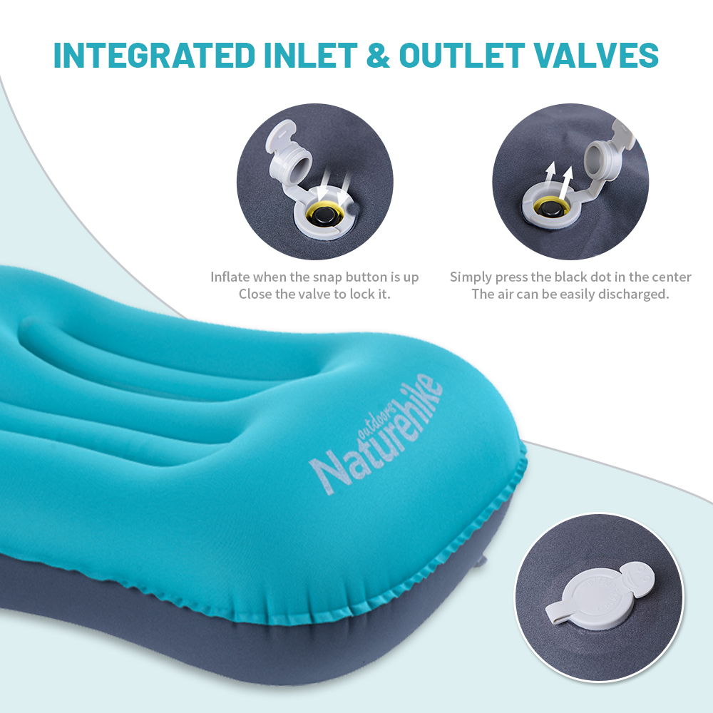Naturehike Inflatable Pillows  - Travel Pillow Inflatable recension och pris
