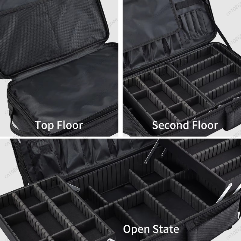 Multi-Pocket Hair Styling Tool - Travel Accessories Organizer Case recension och pris