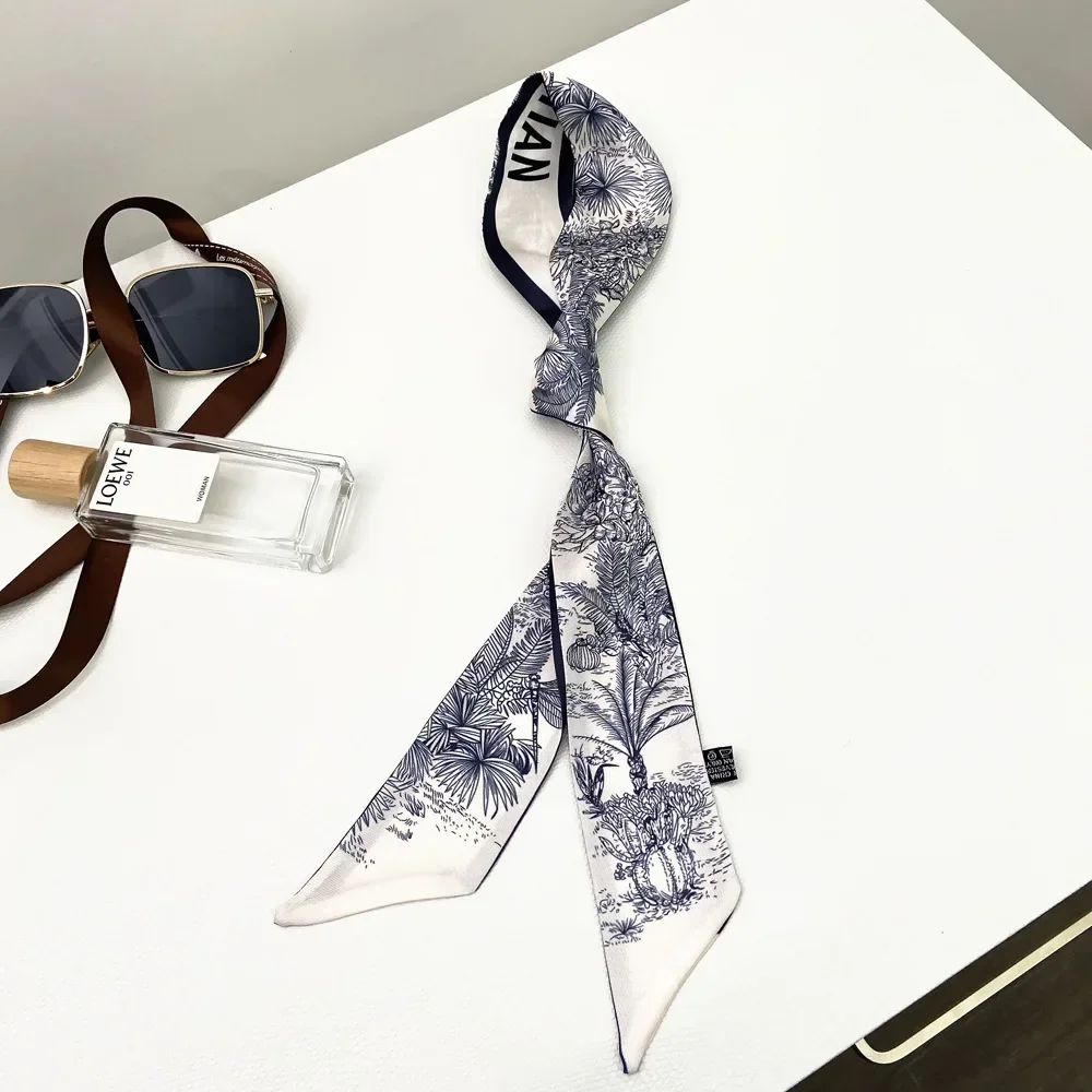 Extended Ribbon Scarf, Silk Ha - Travel Accessories Aesthetic recension och pris