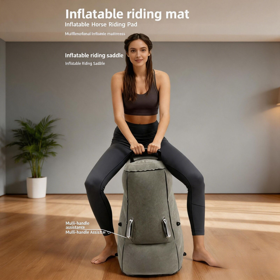 Inflatable Mattress Horse Ridi - Travel Pillow Inflatable recension och pris