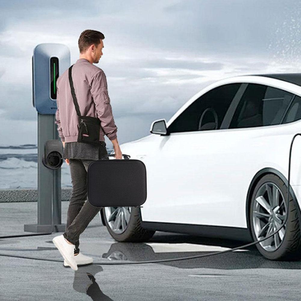 For Tesla CCS1 J1772 Charger S - Travel Accessories Organizer Case recension och pris