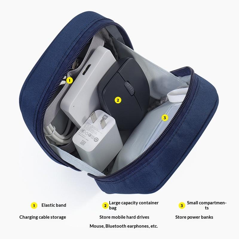 【Y】Waterproof Portable Cable O - Travel Accessories Organizer Case recension och pris
