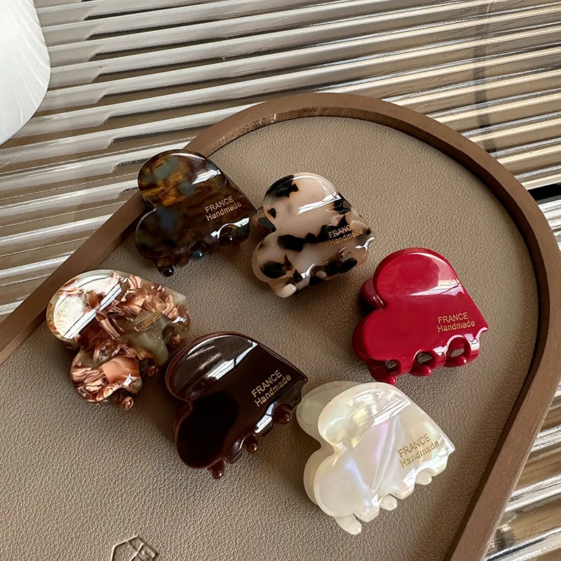 Small Hair Claw Acetate Hair C - Travel Accessories Aesthetic recension och pris