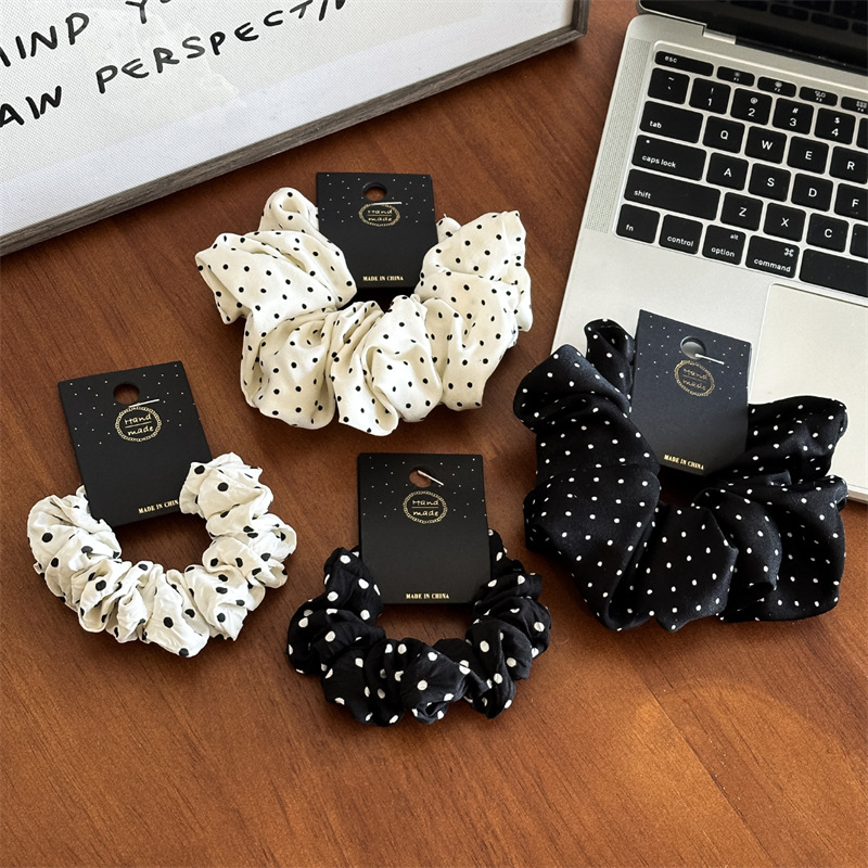 11cm/14cm Dot Cloth Scrunchies - Travel Accessories Aesthetic recension och pris