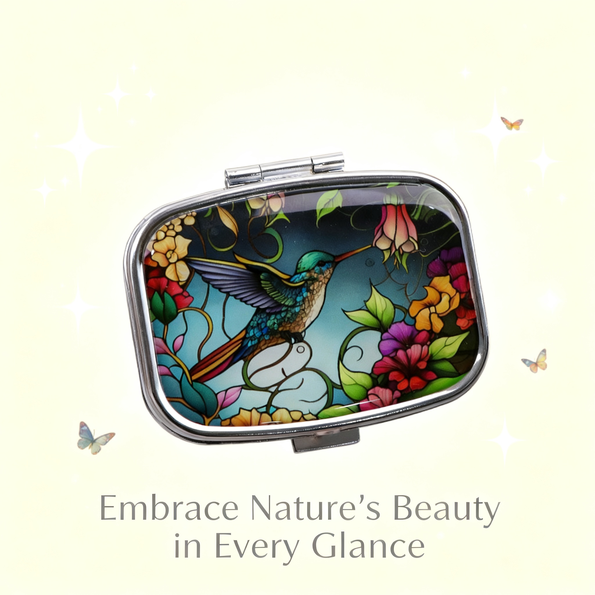 Cute Bird Cartoon Travel Pill  - Travel Accessories Organizer Case recension och pris