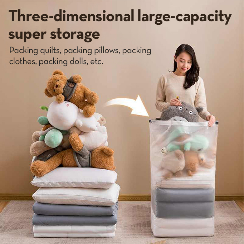 【 No need to extract air 】 Hou - Compression Bag Vacuum recension och pris