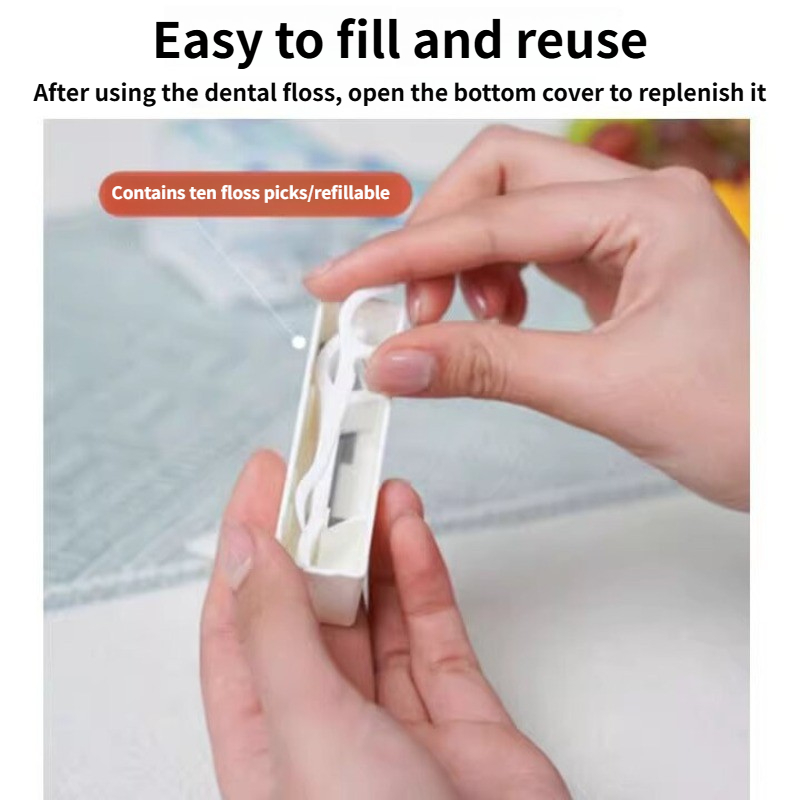 Portable Plastic Teeth Flosser - Travel Router Accessories recension och pris