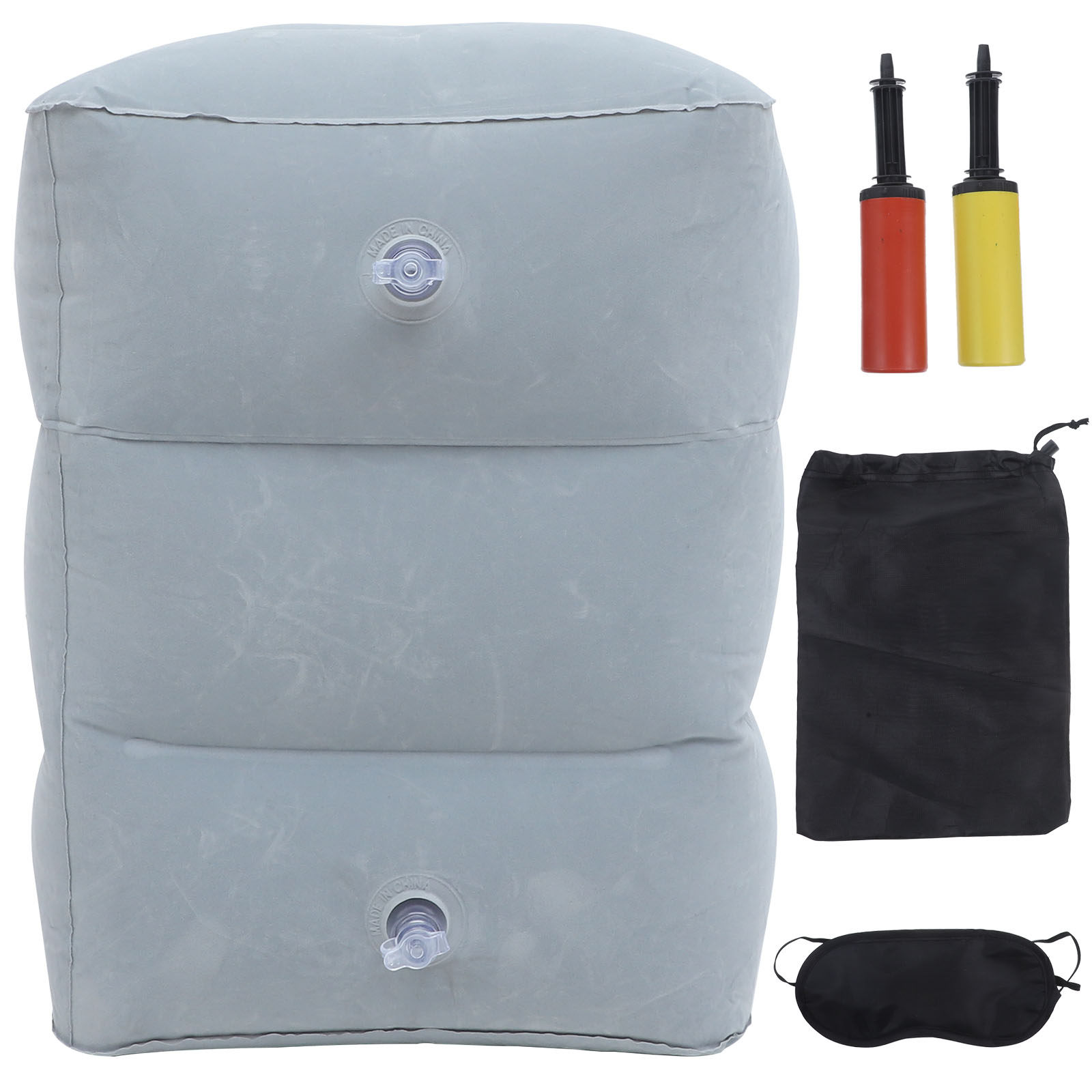 1Set Inflatable Foot Rest Pill - Travel Pillow Inflatable recension och pris