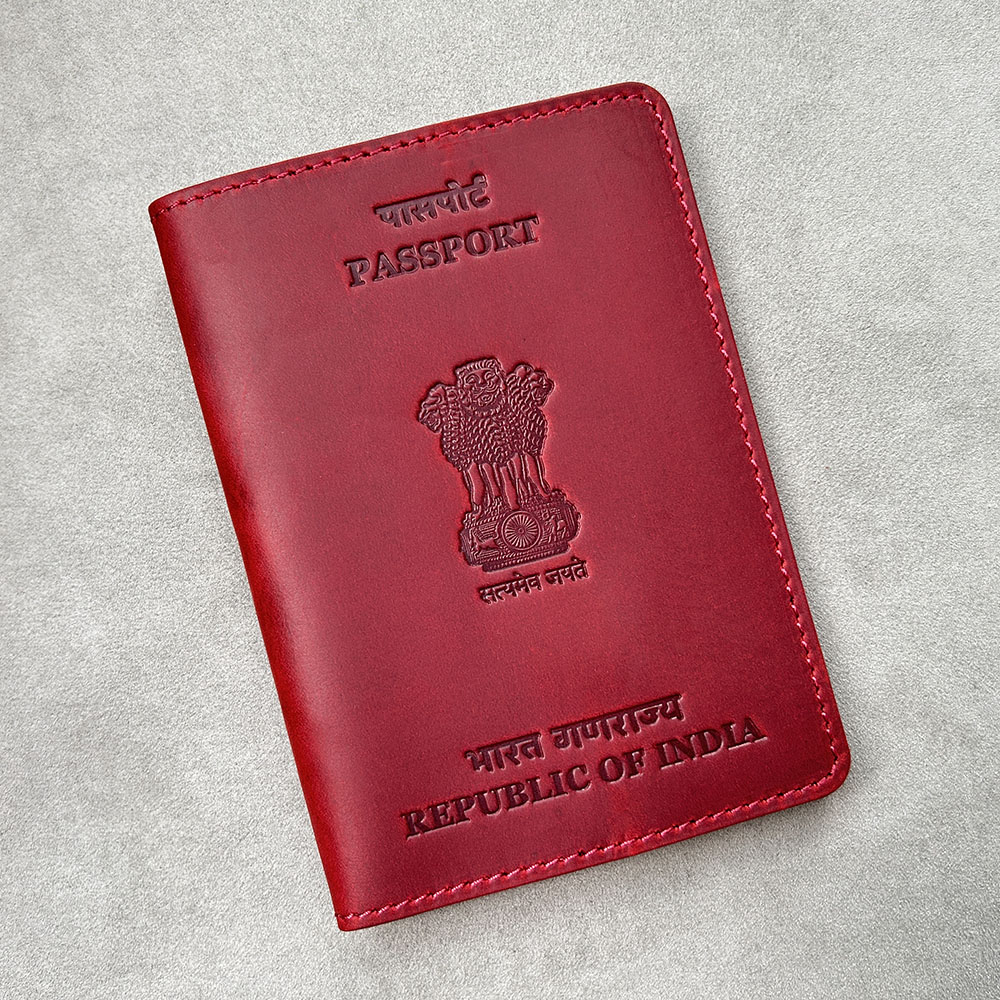 Genuine Leather Personalised P - Travel Accessories India recension och pris