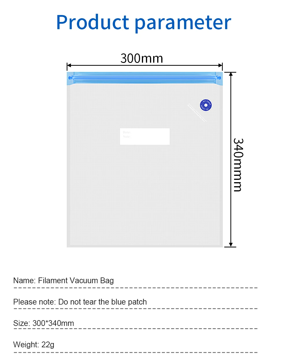 Vacuum Compression Bag Filamen - Compression Bag Vacuum recension och pris