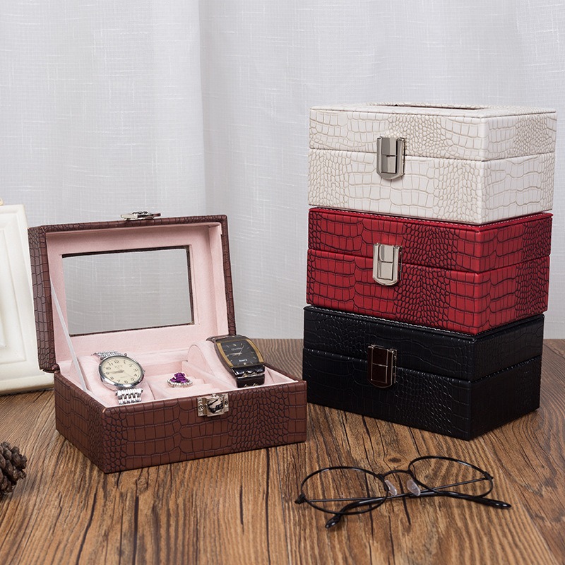 Leather Jewelry Storage Box La - Travel Jewellery & Accessories Organiser recension och pris