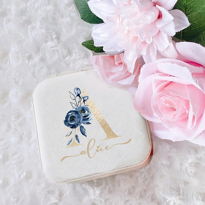 Personalized Custom Name Jewel - Travel Jewellery & Accessories Organiser recension och pris