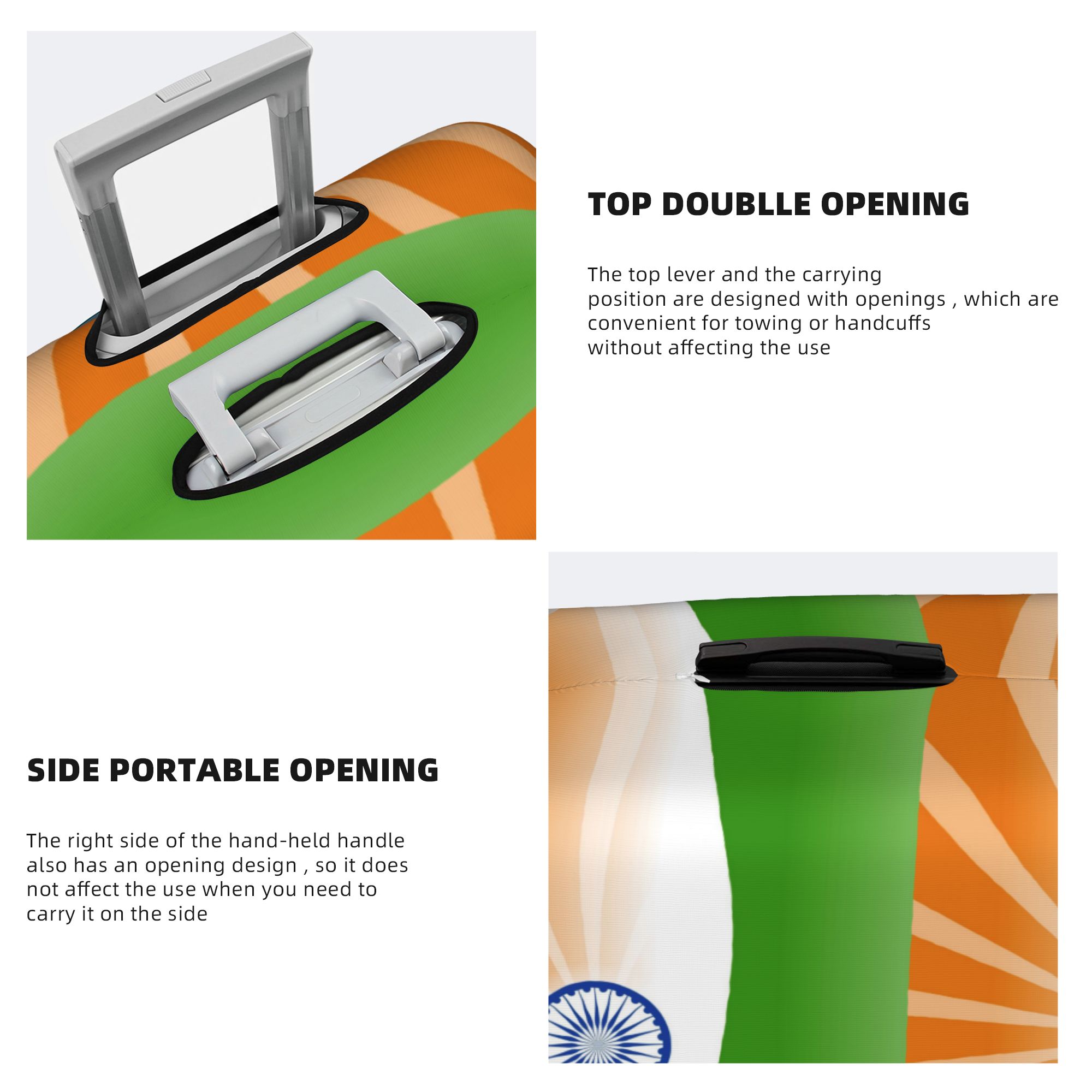 Flag Of Indias Travel Luggage  - Travel Accessories India recension och pris