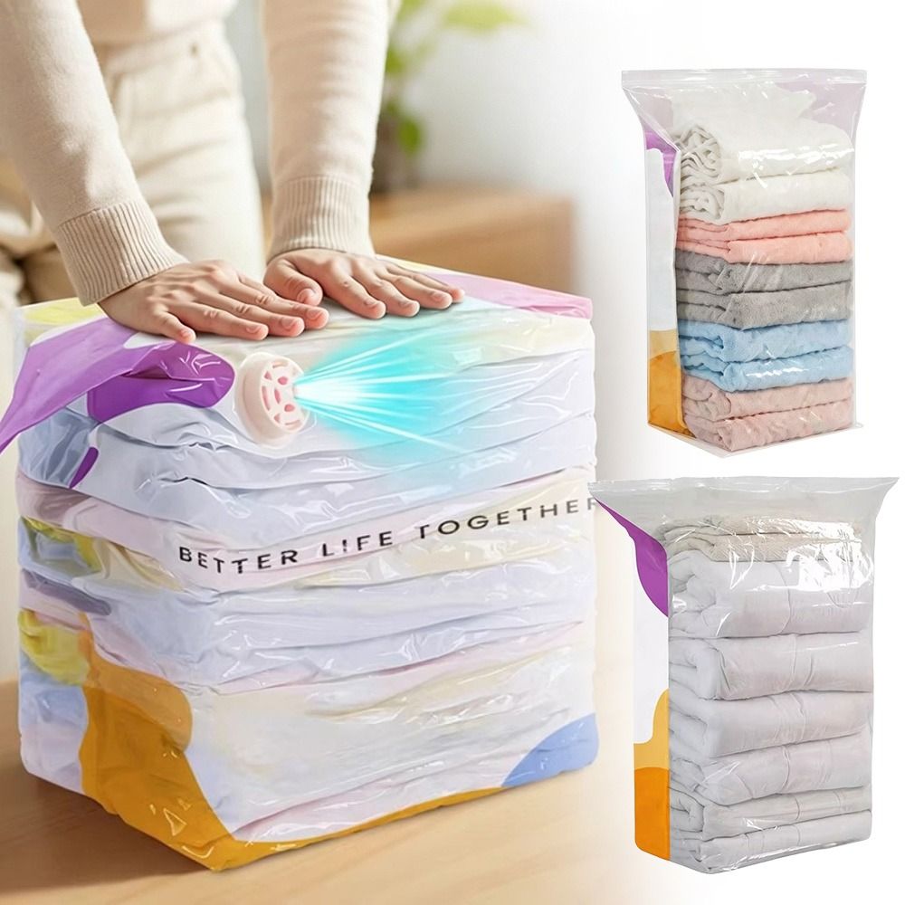 No Pump Vacuum Storage Bags Du - Compression Bag Vacuum recension och pris