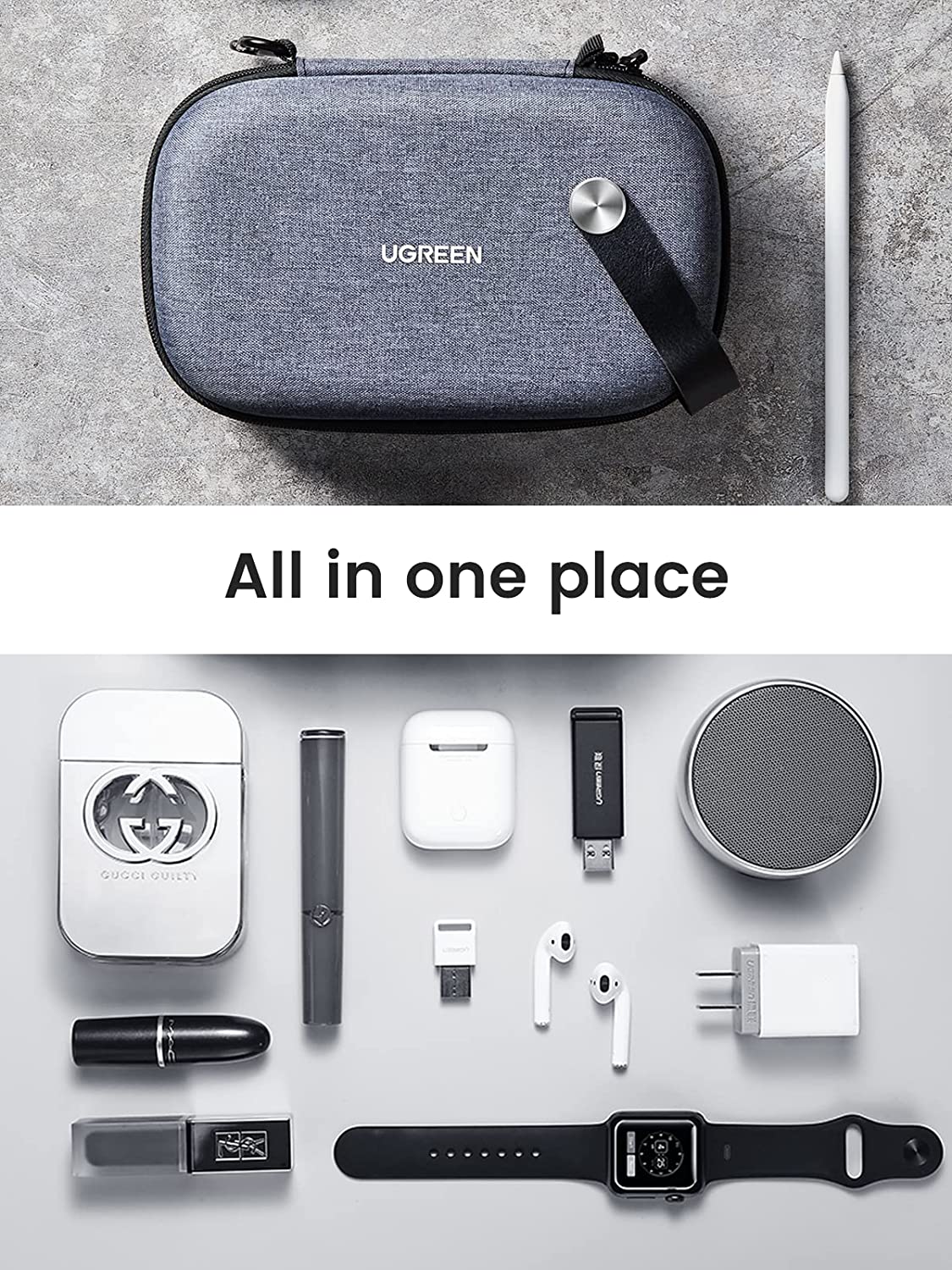 UGREEN Electronics Travel Orga - Travel Accessories Organizer Case recension och pris