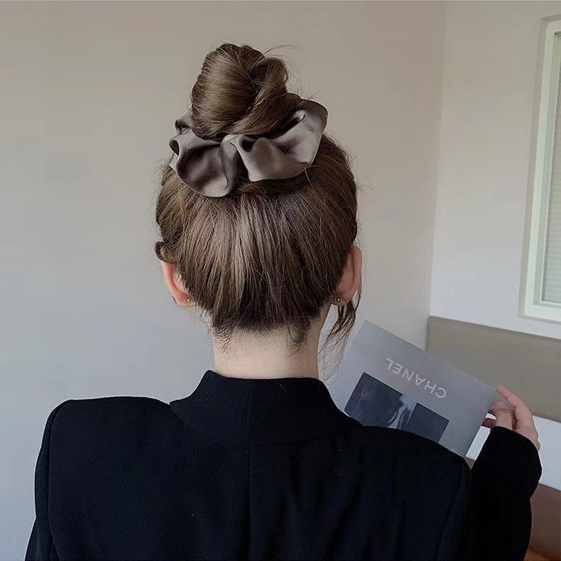 3Pcs Luxury Satin Hair Scrunch - Travel Accessories Aesthetic recension och pris