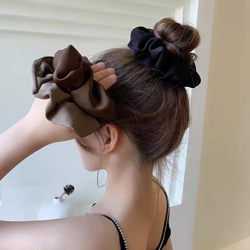 3Pcs Luxury Satin Hair Scrunch - Travel Accessories Aesthetic recension och pris