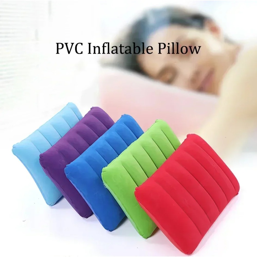 1pc Air Cushion Pillows, Folda - Travel Pillow Inflatable recension och pris