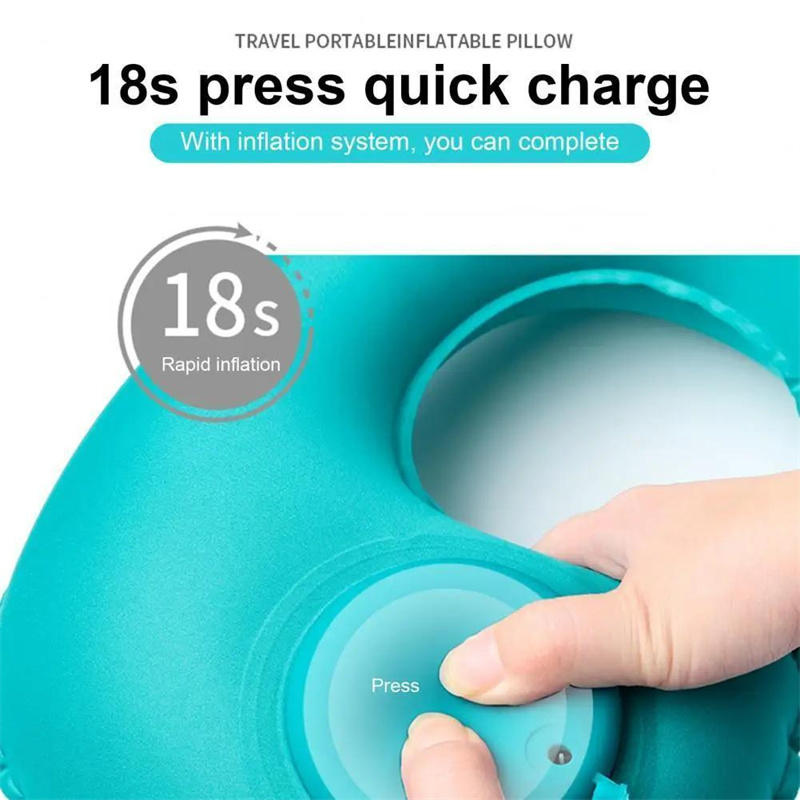 Inflatable Portable Neck Pillo - Travel Pillow Inflatable recension och pris