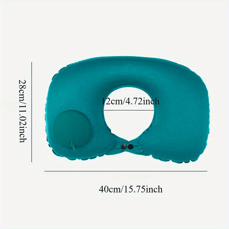 Inflatable Portable Neck Pillo - Travel Pillow Inflatable recension och pris