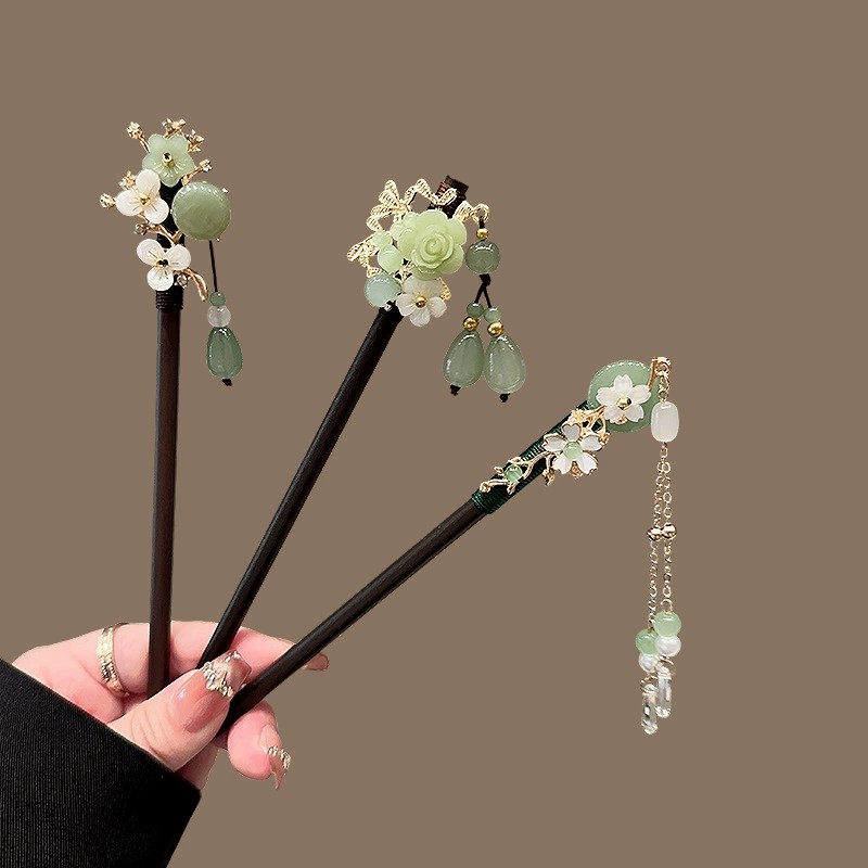 Antique Wooden Hairpin Women's - Travel Accessories Aesthetic recension och pris