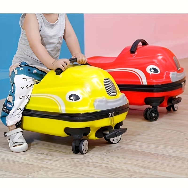 20-Inch Cartoon Car Kids' Pull - Luggage Wheel Replacement recension och pris
