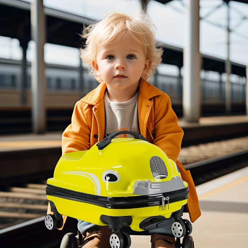 20-Inch Cartoon Car Kids' Pull - Luggage Wheel Replacement recension och pris