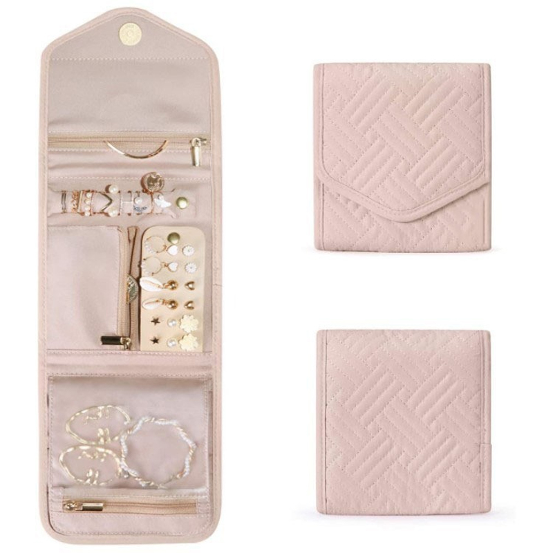 Foldable Jewellery Roll Conven - Travel Jewellery & Accessories Organiser recension och pris