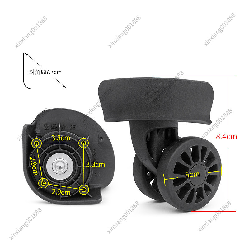 For 360 Degree Spinner Wheels  - Luggage Wheel Replacement recension och pris