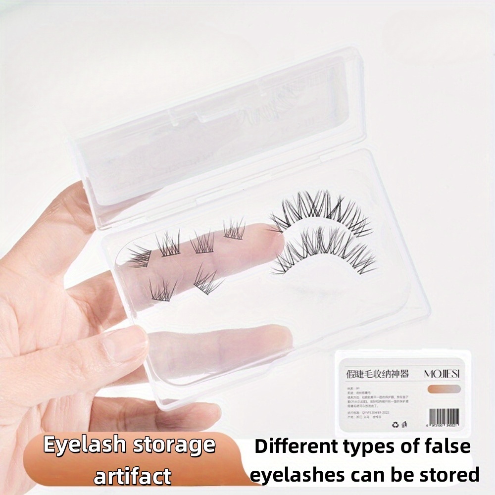 Portable False Eyelashes Stora - Travel Accessories Organizer Case recension och pris