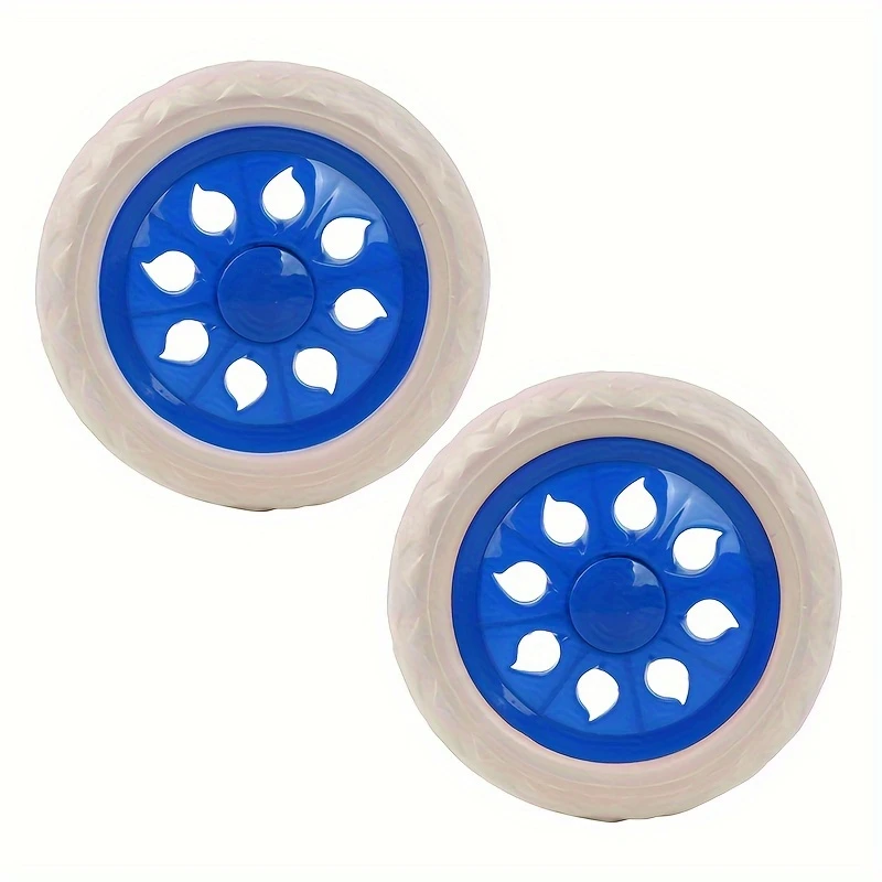 2Pcs 6.5 Inch Shopping Cart Wh - Luggage Wheel Replacement recension och pris