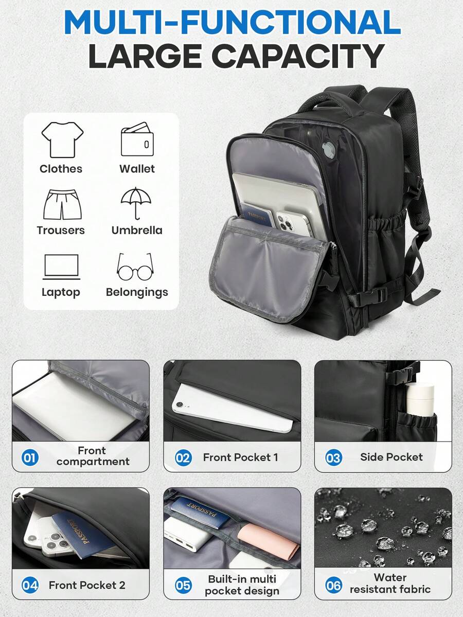 Large-capacity vacuum backpack - Compression Bag Vacuum recension och pris