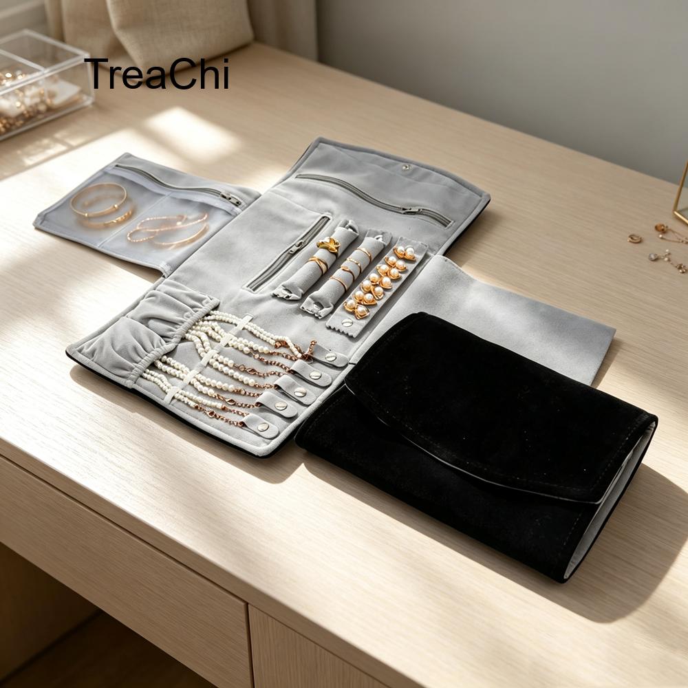 Portable and Three-Fold Jewell - Travel Jewellery & Accessories Organiser recension och pris