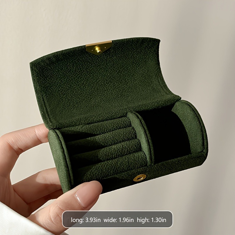 Luxury Velvet Jewellery Storag - Travel Jewellery & Accessories Organiser recension och pris