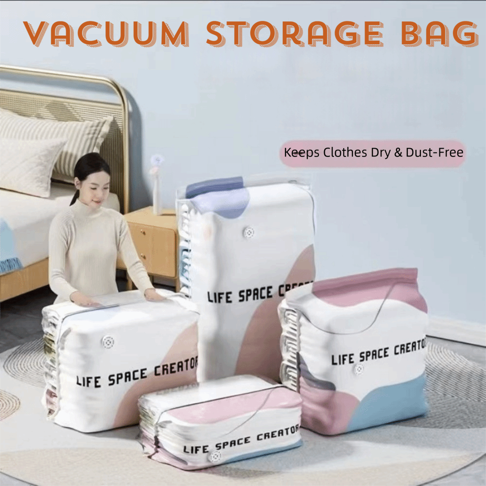 Press & Seal Vacuum Storage Ba - Compression Bag Vacuum recension och pris