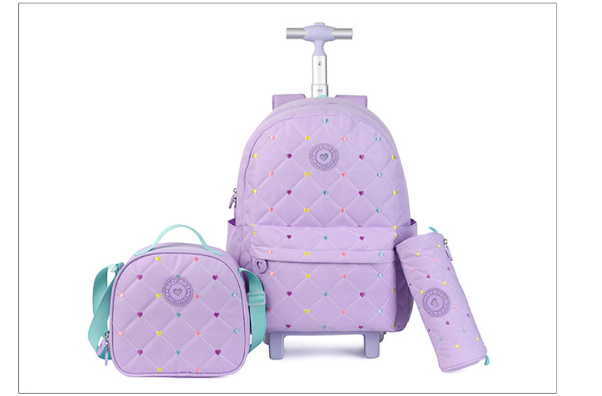 School Wheeled Backpack with L - Luggage Wheel Replacement recension och pris