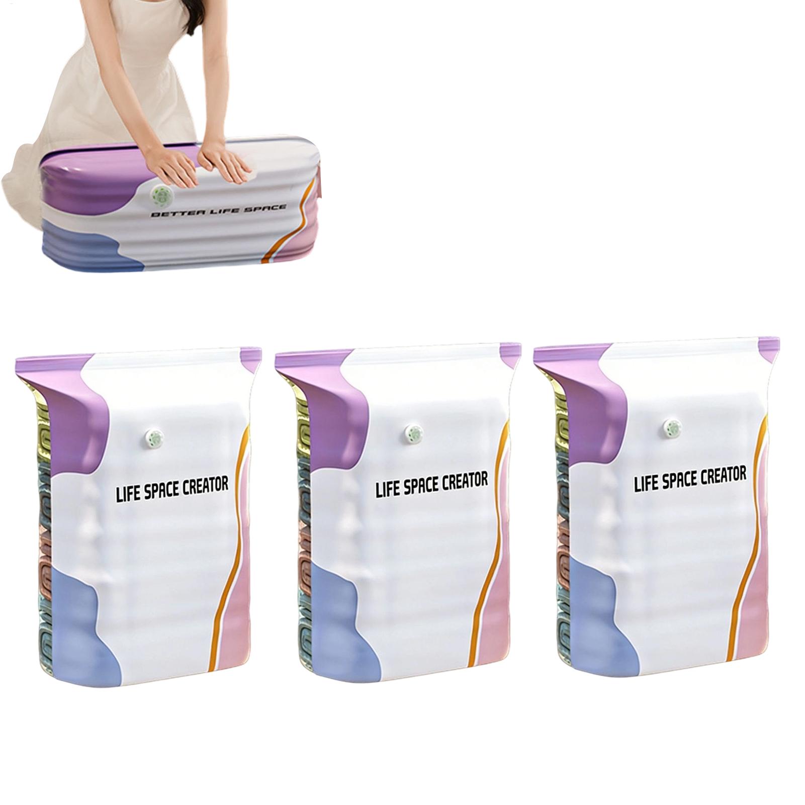 No Pump Vacuum Storage Bags 3  - Compression Bag Vacuum recension och pris
